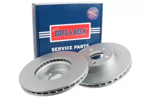 2x Front Vented Brake Discs For Mercedes Cls E-class 312mm
