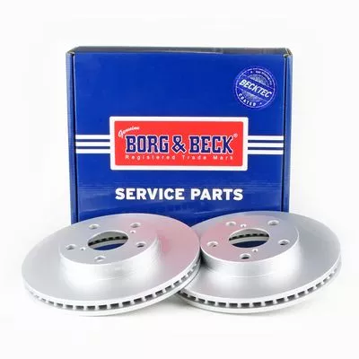 2x Front Vented Brake Discs Fits Toyota Rav 4 275mm