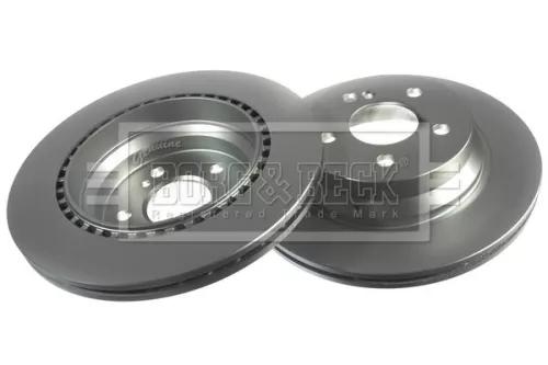 Borg and Beck Borg and Beck BBD4353 2x Rear Vented Brake Discs For Mercedes Cls E-class Glk-class 300mm 