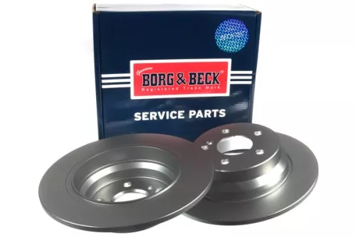 Borg and Beck Borg and Beck BBD4354 2x Rear Solid Brake Discs For Mercedes Cls E-class 300mm 