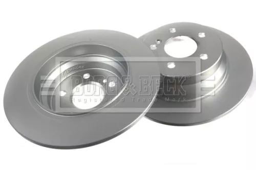 Borg and Beck Borg and Beck BBD4354 2x Rear Solid Brake Discs For Mercedes Cls E-class 300mm 