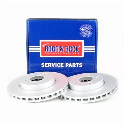 Borg and Beck Borg and Beck BBD4355 2x Front Vented Brake Discs For Mercedes E-class 295mm 