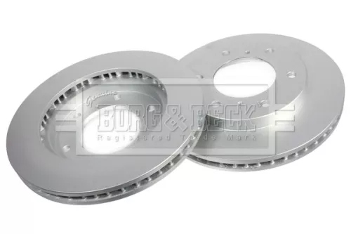 Borg and Beck Borg and Beck BBD4357 2x Front Vented Brake Discs For Mitsubishi Pajero 290mm 