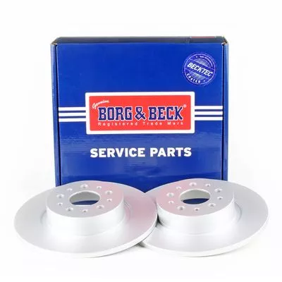 2x Rear Solid Brake Discs Fits Alfa Romeo 147 156 Gt 276mm