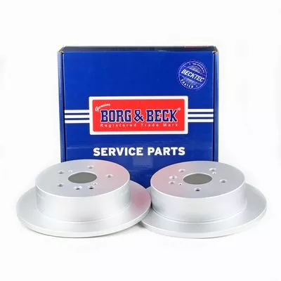 2x Rear Solid Brake Discs For Toyota Alphard Avensis Verso Isis Previa 291mm