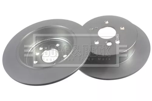 Borg and Beck Borg and Beck BBD4363 2x Rear Solid Brake Discs For Toyota Rav 4 303mm 