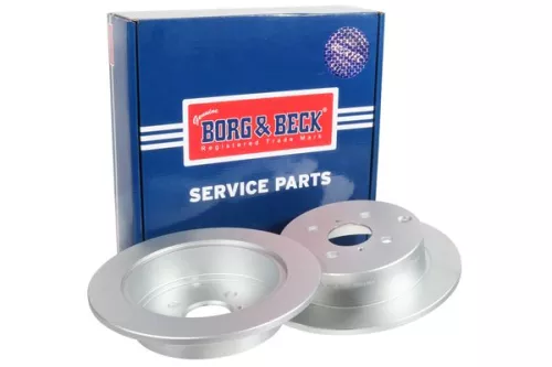 2x Rear Solid Brake Discs For Toyota Corolla Highlander Matrix Prius Yaris Yaris