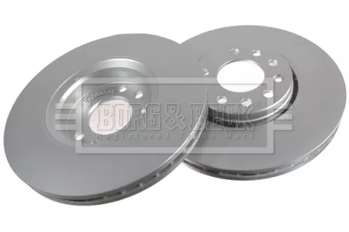 Borg and Beck Borg and Beck BBD4365 2x Front Vented Brake Discs For Cadillac Opel Saab Vauxhall 9-3 9-3x Bls Signum  