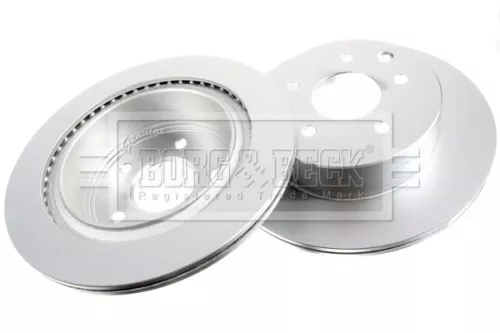 Borg and Beck Borg and Beck BBD4368 2x Rear Vented Brake Discs For Infiniti Nissan Renault Elgrand G Juke Koleos Lea 