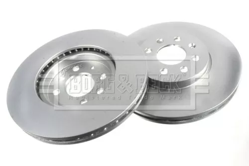 Borg and Beck Borg and Beck BBD4393 2x Front Vented Brake Discs For Opel Vauxhall Combo Combo Tour Meriva 280mm 