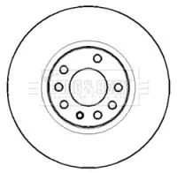 2x Front Vented Brake Discs Fits Cadillac Opel Saab Vauxhall 9-3 Bls Signum Vect