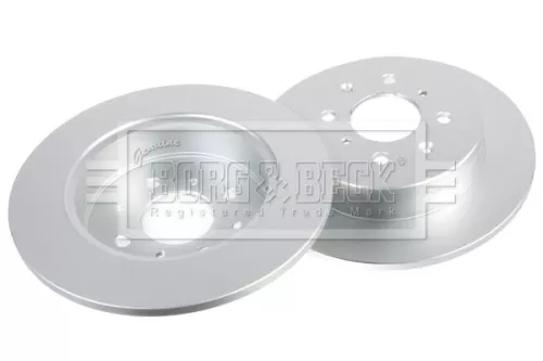 Borg and Beck Borg and Beck BBD4398 2x Rear Solid Brake Discs For Honda Mg Civic Express Mg Zr Mg Zs 260mm 