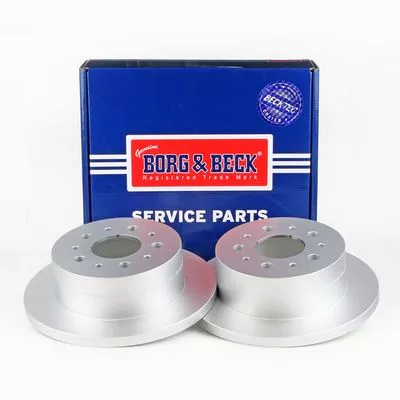 2x Rear Solid Brake Discs For Citroën Fiat Peugeot Boxer Ducato Jumper 280mm