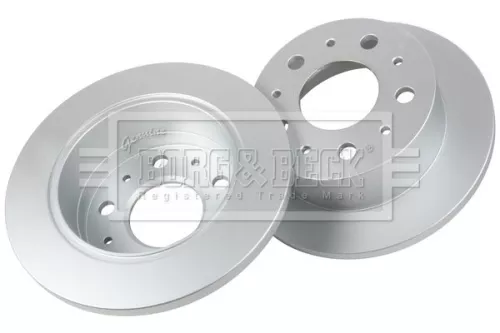 Borg and Beck Borg and Beck BBD4405 2x Rear Solid Brake Discs For Citroën Fiat Peugeot Vauxhall Boxer Ducato Jumper  
