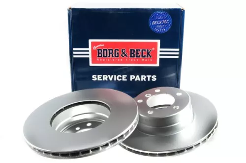 2x Front Vented Brake Discs For Bmw 5 Series 310mm