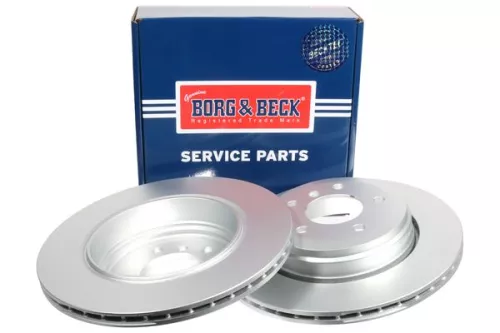 2x Rear Vented Brake Discs Fits Bmw 5 6 Series 320mm