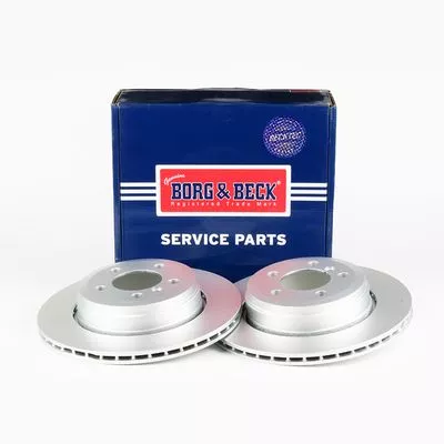 2x Rear Vented Brake Discs For Bmw 7 Series 324mm