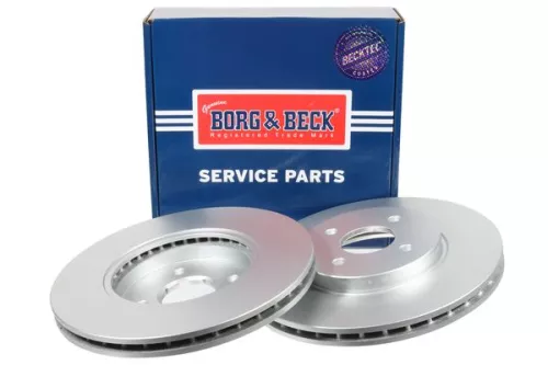Borg and Beck Borg and Beck BBD4420 2x Front Vented Brake Discs Fits Ford Focus 300mm 