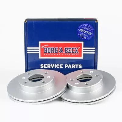 2x Front Vented Brake Discs For Hyundai Getz 241mm