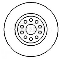 2x Front Vented Brake Discs For Renault Clio 310mm
