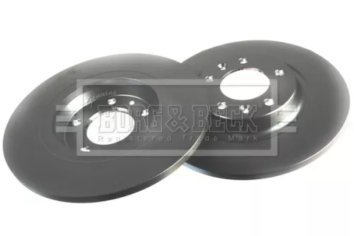 Borg and Beck Borg and Beck BBD4444 2x Rear Solid Brake Discs For Citroën Peugeot 407 508 508 Sw 607 C5 Rcz 290mm 