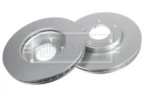 Borg and Beck Borg and Beck BBD4447 2x Front Vented Brake Discs For Mazda 3 5 278mm 
