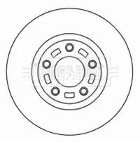 2x Front Vented Brake Discs For Mazda 3 5 300mm