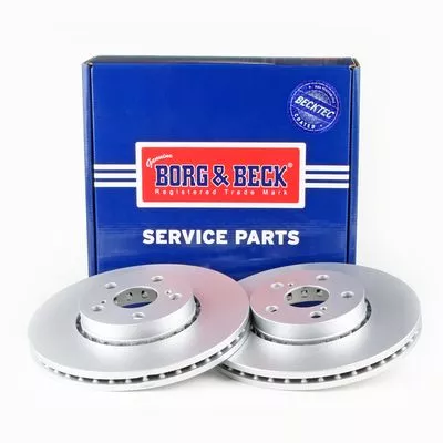 2x Front Vented Brake Discs For Toyota Avensis 276mm
