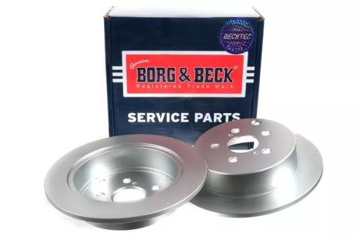 2x Rear Solid Brake Discs For Toyota Celica Opa Prius Vista 269mm