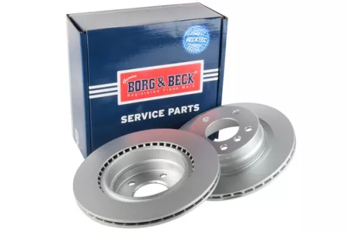 2x Rear Vented Brake Discs For Bmw 1 2 3 4 Series 300mm