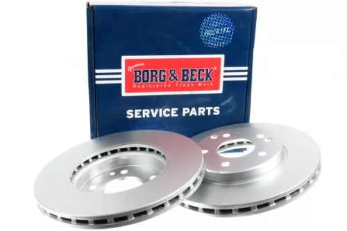2x Front Vented Brake Discs For Mercedes C-class Clc-class Clk E-class S-class S