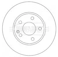 2x Front Solid Brake Discs For Mercedes A-class 276mm