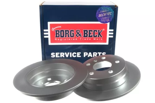 2x Rear Solid Brake Discs For Mercedes A-class B-class 258mm