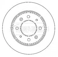 2x Rear Solid Brake Discs Fits Kia Cerato Cerato Koup 257mm