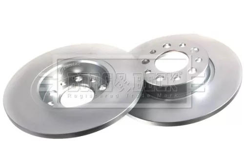 Borg and Beck Borg and Beck BBD4515 2x Rear Solid Brake Discs For Alfa Romeo Fiat Jeep 159 500x Brera Compass Renega 