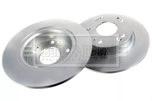 Borg and Beck Borg and Beck BBD4520 2x Rear Solid Brake Discs For Honda Accord 260mm 