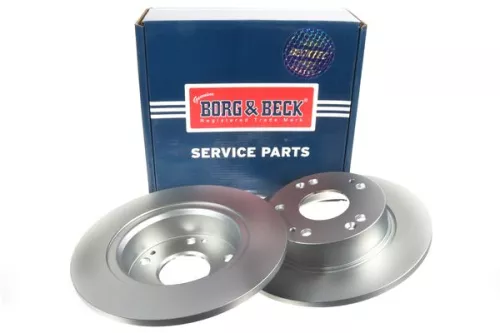Borg and Beck Borg and Beck BBD4520 2x Rear Solid Brake Discs For Honda Accord 260mm 
