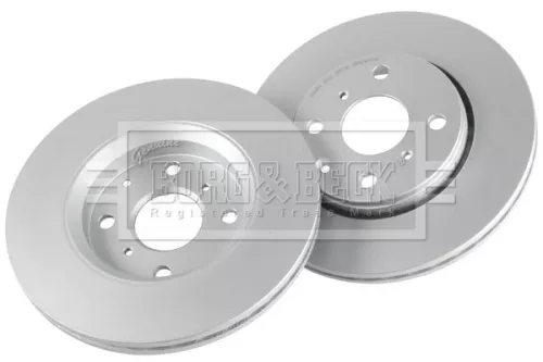 Borg and Beck Borg and Beck BBD4534 2x Front Vented Brake Discs For Citroën Peugeot Toyota 107 108 Aygo C1 247mm 
