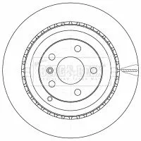 2x Rear Vented Brake Discs Fits Mercedes Gl-class M-class R-class 330mm