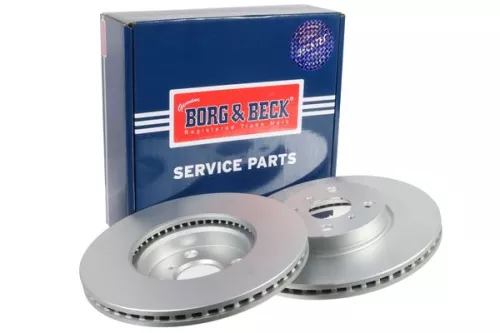 2x Front Vented Brake Discs For Toyota Corolla Yaris 275mm