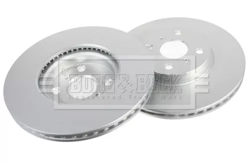 Borg and Beck Borg and Beck BBD4560 2x Front Vented Brake Discs For Toyota Corolla Yaris 275mm 