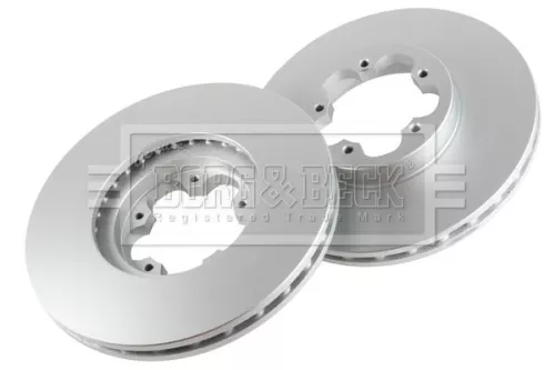 Borg and Beck Borg and Beck BBD4562 2x Front Vented Brake Discs For Ford Transit Transit Tourneo 300mm 