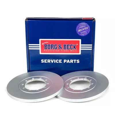 2x Rear Solid Brake Discs For Ford Transit Transit Tourneo 280mm