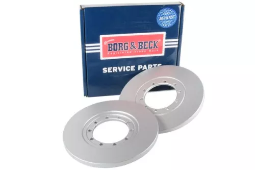 Borg and Beck Borg and Beck BBD4566 2x Rear Solid Brake Discs For Ford Transit Transit Tourneo 280mm 
