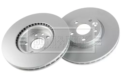 Borg and Beck Borg and Beck BBD4567 2x Front Vented Brake Discs For Ford Land Rover Volvo 300mm 