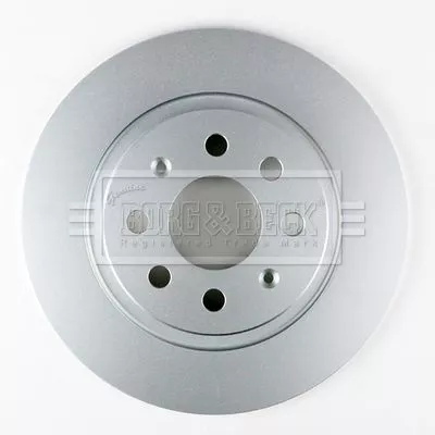 Borg and Beck Borg and Beck BBD4577 2x Rear Solid Brake Discs For Abarth Fiat Opel Vauxhall Adam Corsa Corsavan Gran 