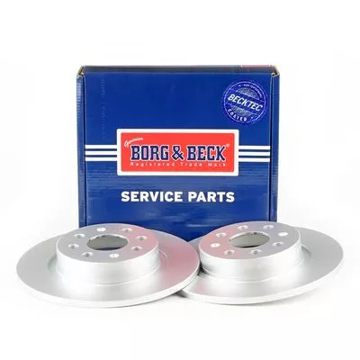 2x Rear Solid Brake Discs Fits Abarth Fiat Opel Vauxhall Adam Corsa Corsavan Gra