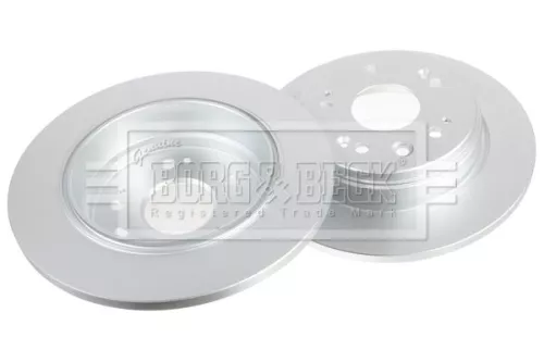 Borg and Beck Borg and Beck BBD4590 2x Rear Solid Brake Discs For Honda Fr-v Stream 282mm 