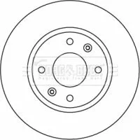 2x Front Vented Brake Discs Fits Hyundai Kia Elantra Grandeur Magentis Opirus So