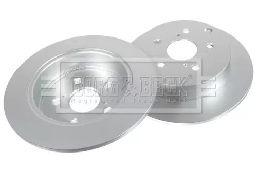Borg and Beck Borg and Beck BBD4602 2x Rear Solid Brake Discs For Toyota Corolla 290mm 